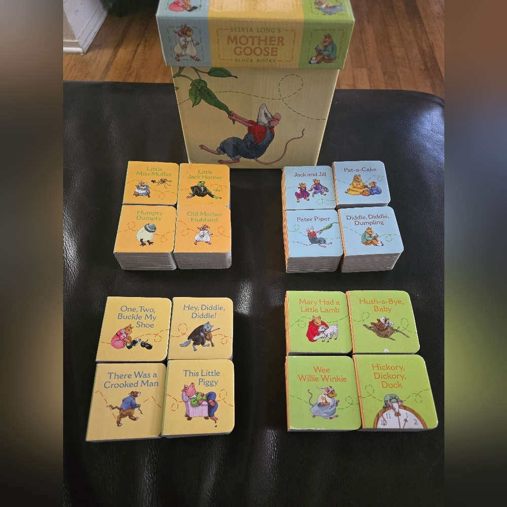 Sylvia Long's Mother Goose Block Books